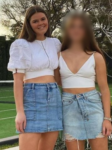 Poppy Crozier (left) from Keith lost her life at the scene of a collision between her Mazda station wagon, a Holden ute and a truck on the Dukes Hwy at Ki Ki. Picture: Instagram