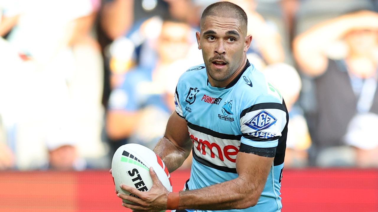 Sharks fullback Will Kennedy’s stocks are rising after a strong start to the season. Picture: Getty Images