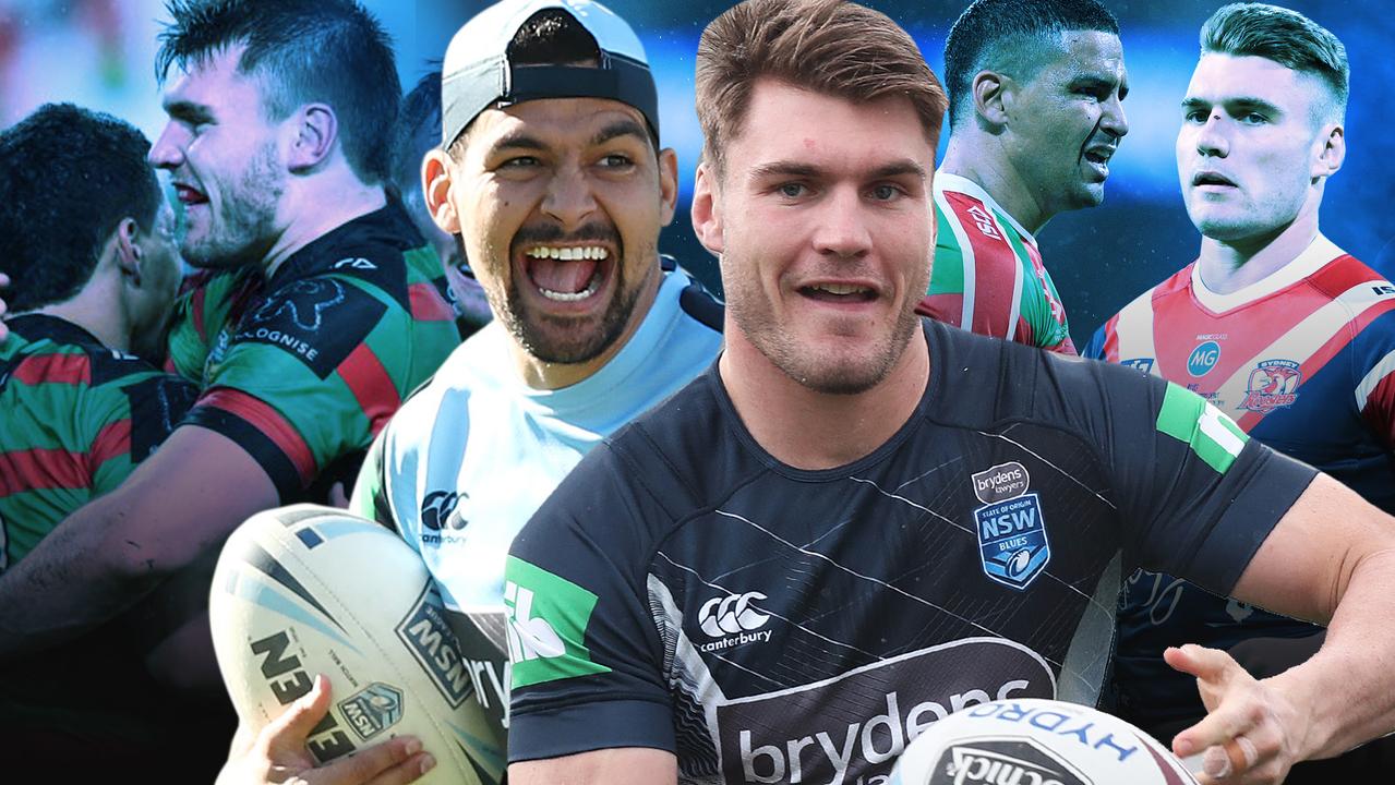 Cody Walker and Angus Crichton are teammates once again.