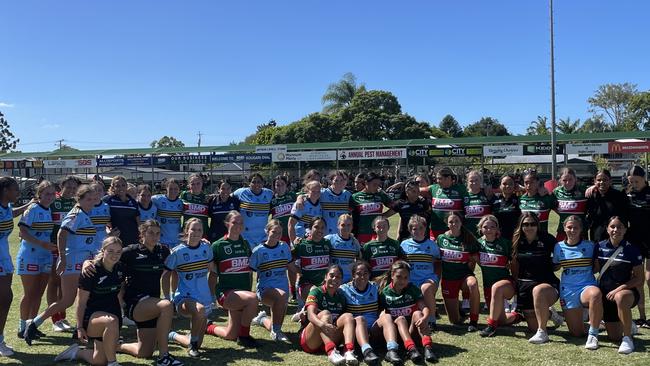 The Norths Devils and Wynnum-Manly Seagulls are a great hit out at Kougari oval.