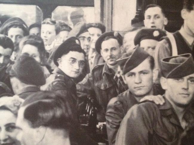 At a gig ... Reddit user gaztruman shared this snap of a crowd at a music venue in Manchester in the 1940s.
