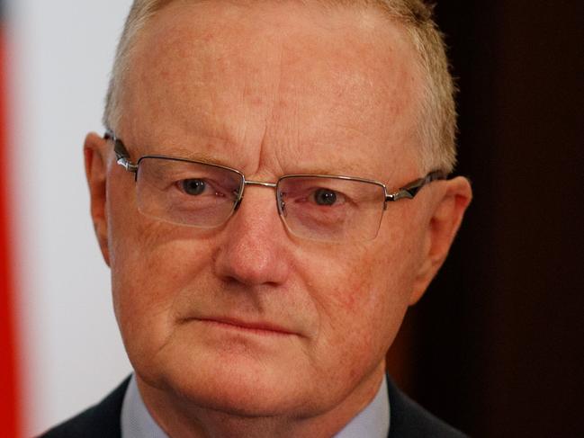 SYDNEY, AUSTRALIA - NewsWire Photos APRIL 20, 2023: Reserve Bank of Australia Governor Philip Lowe during a press conference on Thursday at the RBA following the release of government recommendations. Picture: NCA NewsWire / Nikki Short