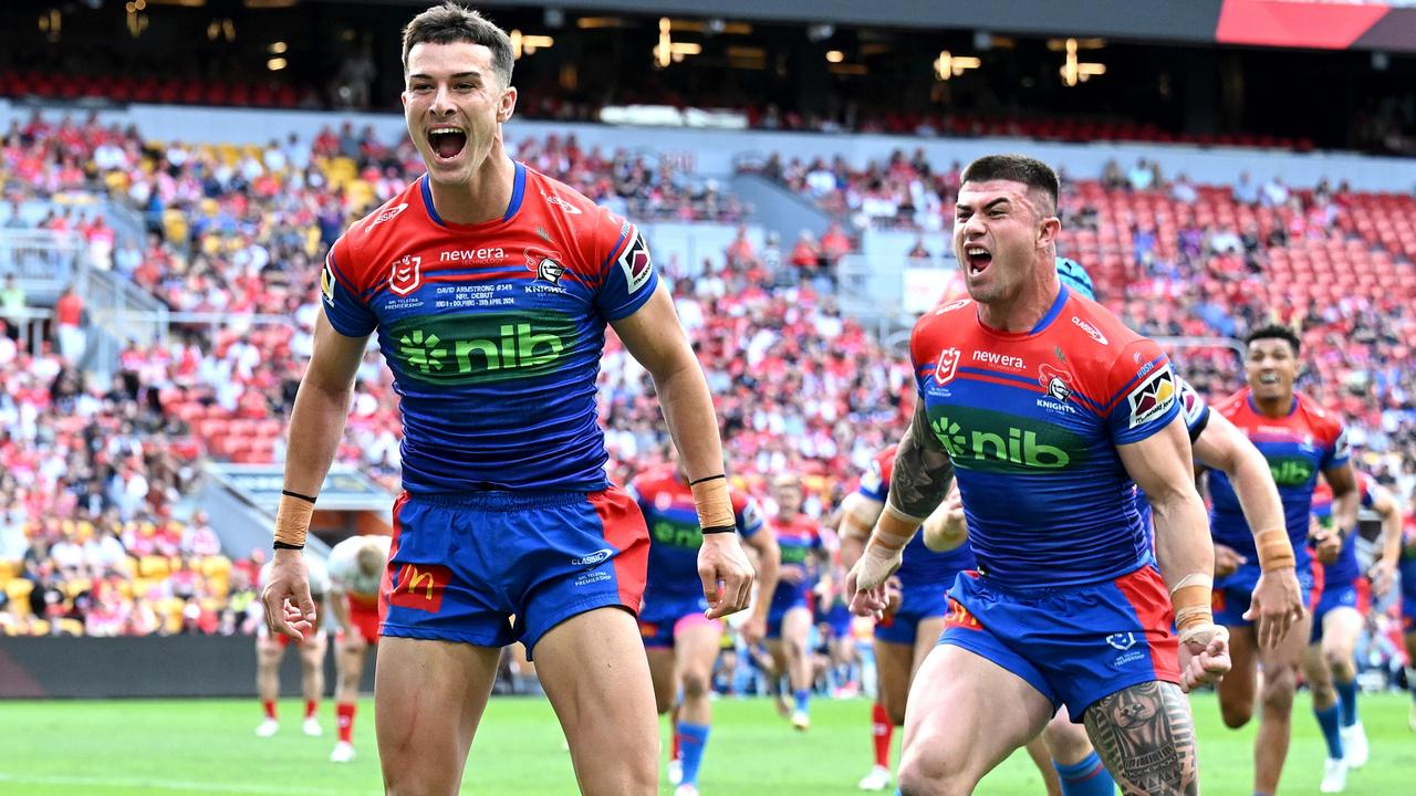 NRL results 2024, Newcastle Knights def Dolphins score, highlights