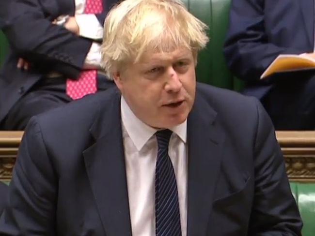 Britain's Foreign Secretary Boris Johnson says the UK will act if they find out Russia is involved in the incident. Picture: AFP