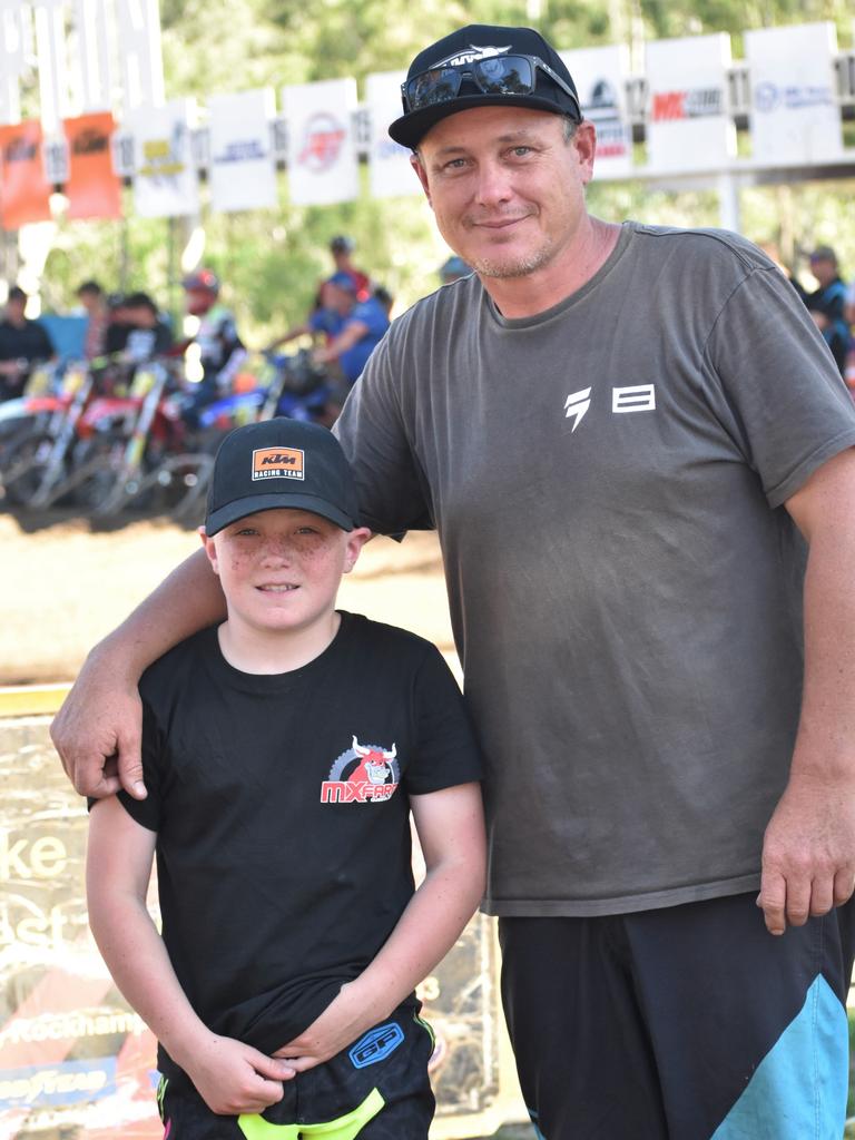 Sydney's Liam and Simon Millard at the KTM Australian Junior Motocross Championships at Rockhamptonâ€™s Six Mile Raceway, September 28 to October 1, 2022.