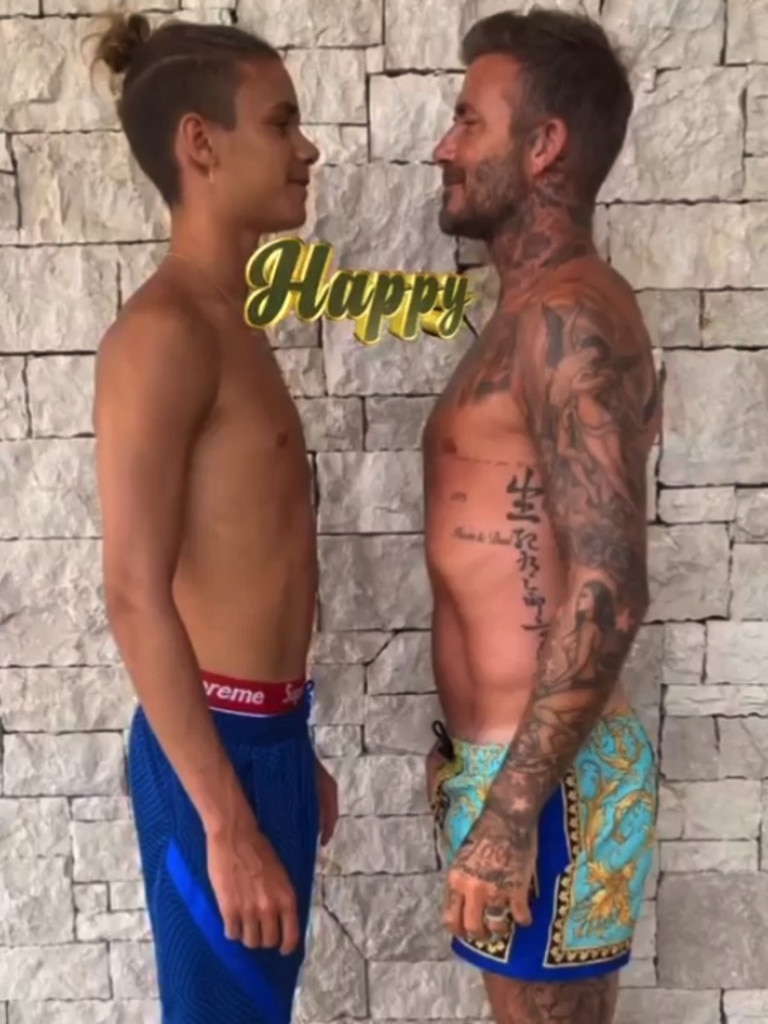 David beckham sales swimming trunks