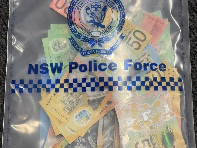 Two men had been charged following the seizure of drugs and cash near Dubbo. Photo: Supplied.