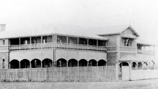 First Immigration Barracks, Maryborough, 1876. A place of arrival and settlement for immigrants beginning new lives in Queensland. Source: Moreton Bay &amp; More