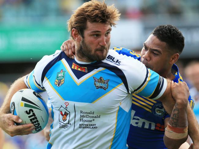 Dave Taylor playing for the Gold Coast.