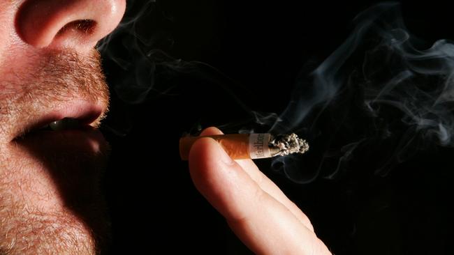 While not the healthiest of habits, you will not combust if you smoke a cigarette. Pic: AFP