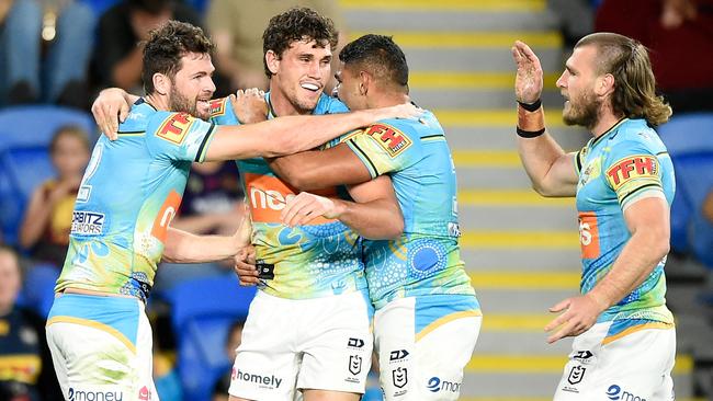 The Gold Coast Titans exceeded all expectations to become Queensland’s best team. Picture: Matt Roberts/Getty Images