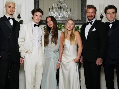 The Beckham family. Picture: Instagram