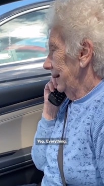 Grandma has cutest reaction visiting IKEA for the first time