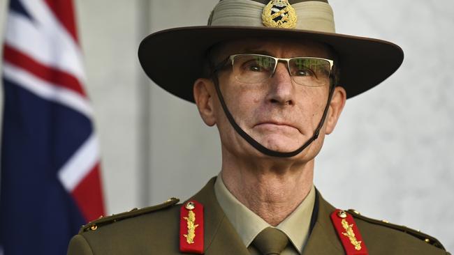 Defence Force chief General Angus Campbell. Picture: NCA NewsWire / Martin Ollman