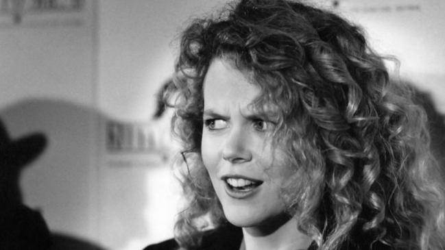 Nicole Kidman during a press conference to promote her film Far and Away.