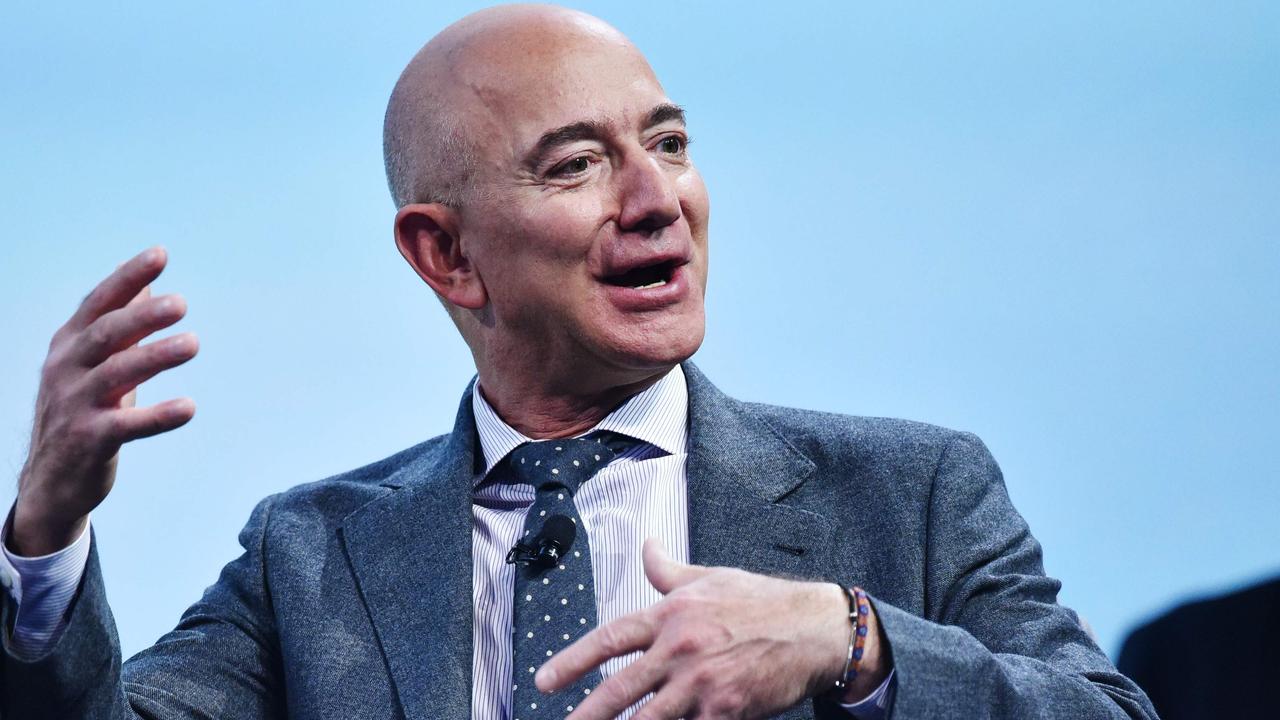 Amazon founder and CEO said he was stepping aside from the top role to focus on other ventures and passions. Picture: Mandel Ngan / AFP