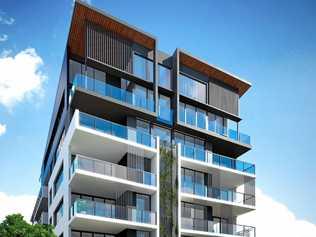 Artist impression of Mosaic Property Group's Cyan project at Kings Beach, scheduled to begin construction in February 2017.