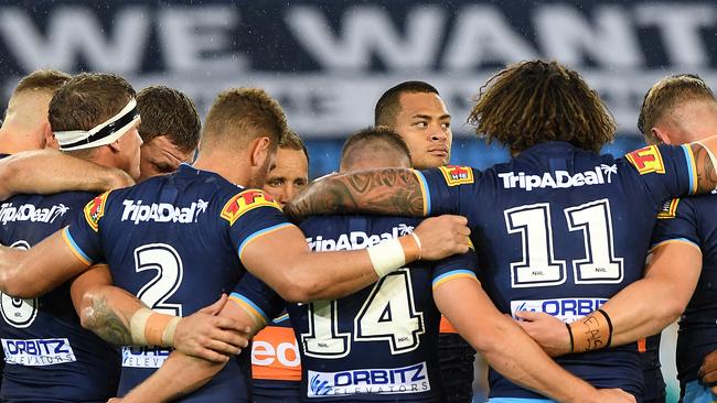 The Titans have to play without fear against Souths. Image: AAP Image/Dave Hunt