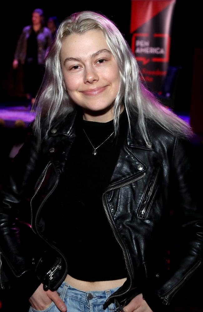 Artist Phoebe Bridgers claimed Manson bragged about having a ‘rape room’ in his house. Picture: Getty Images