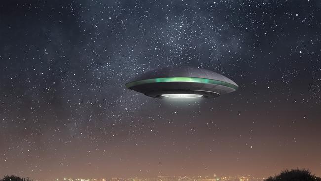 High Strange, a podcast about UFOs, takes its self very seriously. Picture: Classified