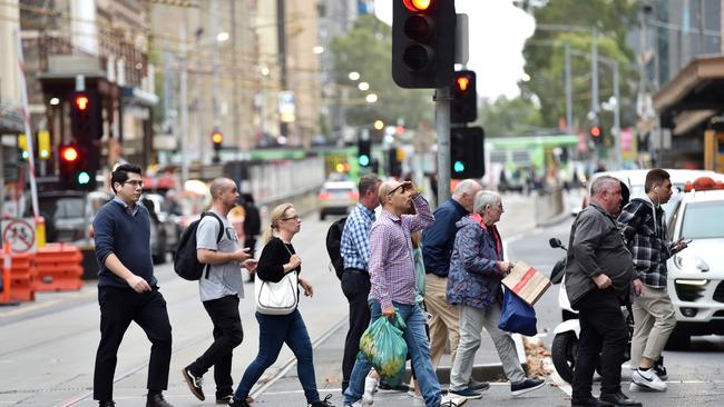 The government hopes normal migration rates will return to 250,000 people per year. Picture: Nicki Connolly/NCA NewsWire.