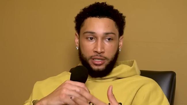 Ben Simmons opened up on his struggles.