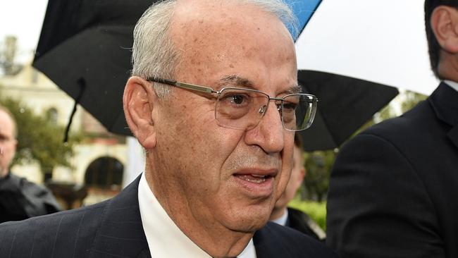 Former NSW Labor minister Eddie Obeid will spend at least three years in jail. Picture: AAP/Dan Himbrechts
