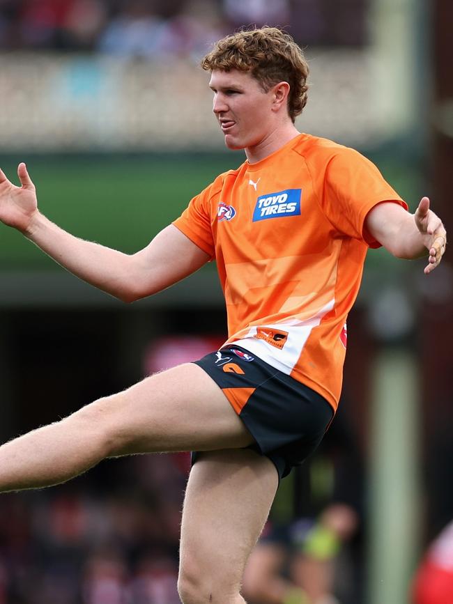 Tom Green was subbed off in the first quarter. Picture: Cameron Spencer/Getty Images