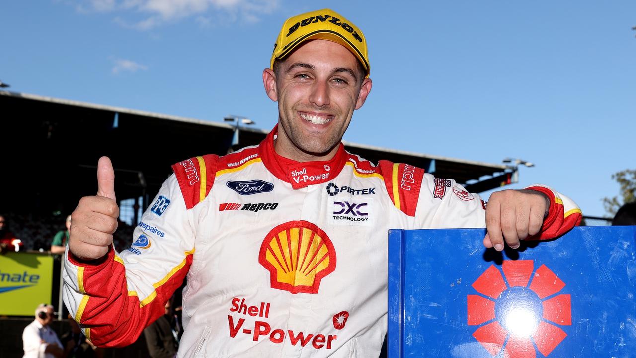 Ford driver Anton De Pasquale took out the final race of the day.