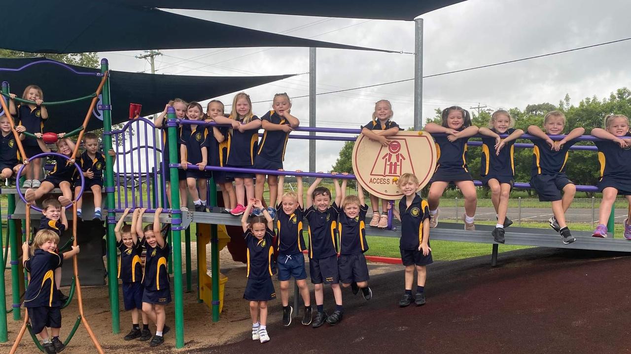 Prep students from Oakwood State School. Photo: Contributed.