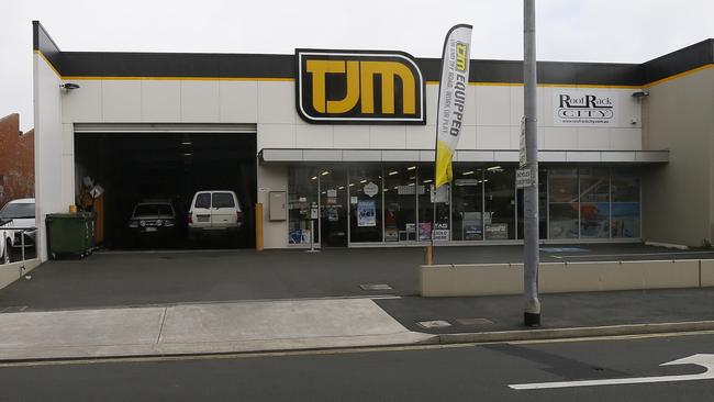 The TJM automotive store at 98 Argyle St as it stood in 2017.