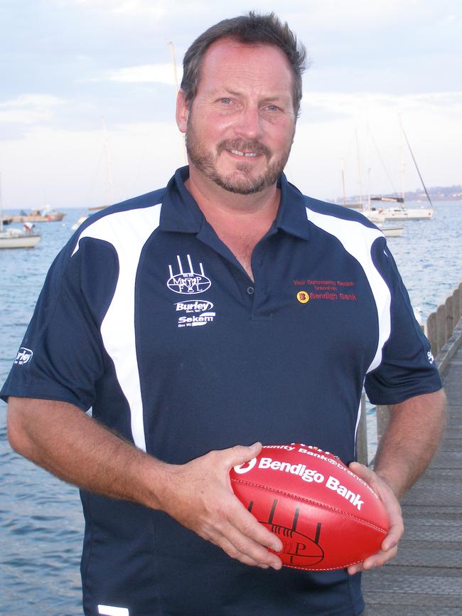 Mornington Peninsula Junior Football League president Andrew Souter.