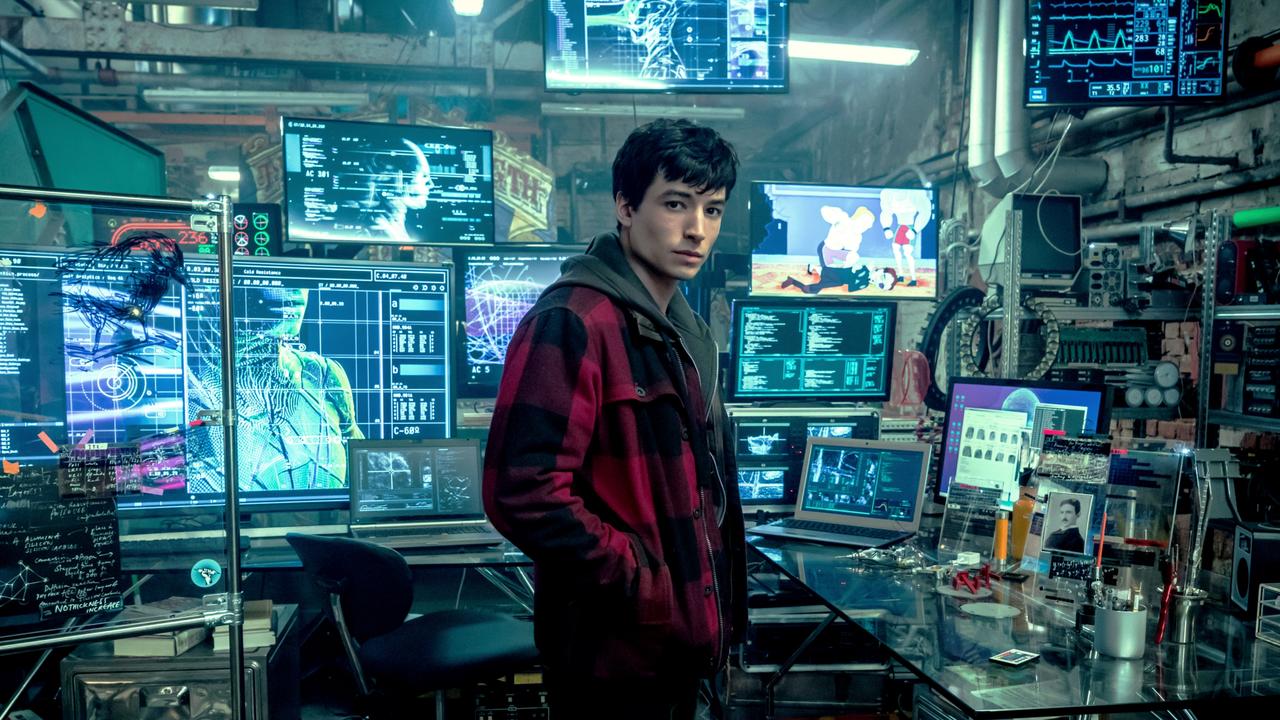 Ezra Miller as Barry Allen in Justice League. Picture: Warner Bros.