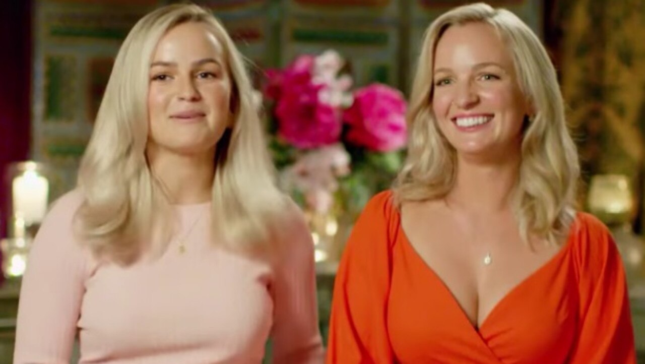 Sisters Elly and Becky Miles say this season of The Bachelorette won’t be like the rest. Picture: Channel 10