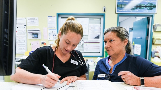 Healthcare was a surging sector for jobs in the North Coast region.