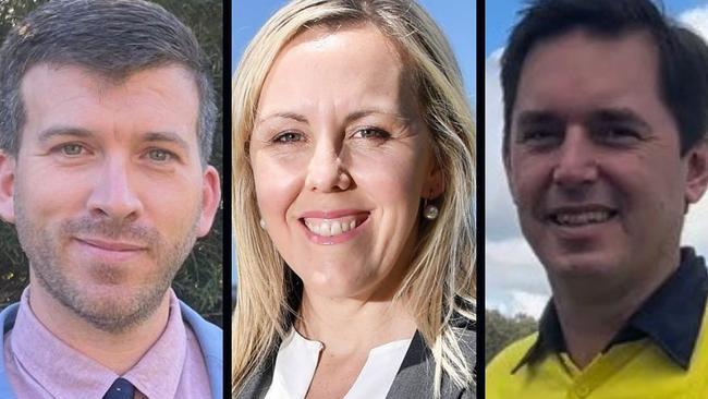 Paul Truscott, Jade Wellings and George Seymour of the Fraser Coast Council 2023. Fraser Coast ratepayers look set to take another hit to the hip pocket amid the rise in cost-of-living expenses in the council’s 2023-23 budget to be brought down in June.