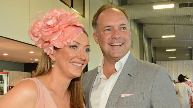 Pat and Jeff Worboys at Magic Millions race day at Aquis Park GCTC, Bundall. Picture: Regina King.