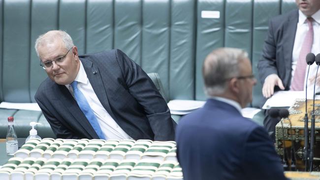 Prime Minister Scott Morrison says he has other things on his mind than an election. Picture: NCA NewsWire / Gary Ramage