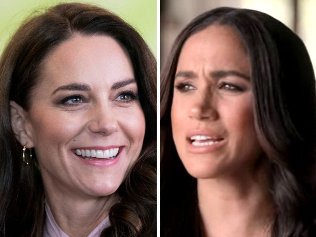The book reveals the causes of the ongoing feud between Kate Middleton and Meghan Markle. Picture: Getty Images/Netflix