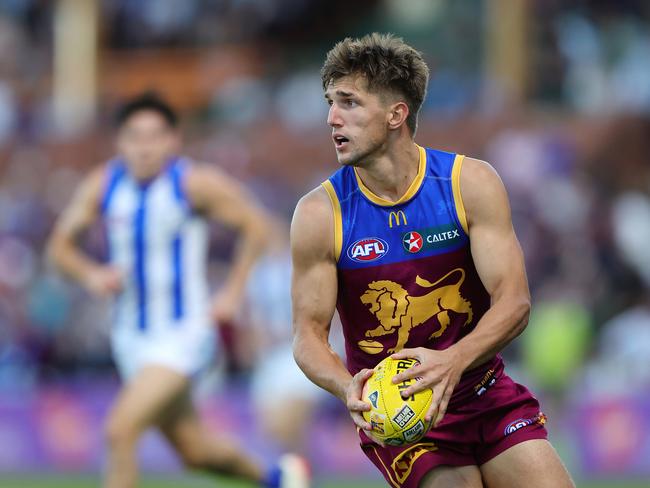 Zac Bailey is poised to return for the Lions on Sunday. Picture: Sarah Reed/Getty Images