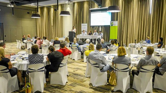 The Gladstone Future CQ Breakfast was held at Yaralla Sports Club on 20 March 2019. Picture: Matt Taylor GLA200319FCQB