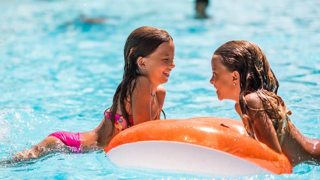 Queenslanders are urged to not use swimming pools, water parks and public recreational water facilities after experiencing diarrhoea as cryptosporidiosis cases have spiked across the state. Picture: Getty Images