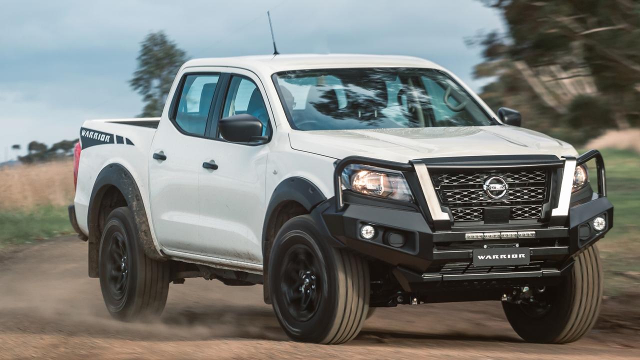 Local engineers have tweaked the Navara to be more capable off-road. Picture: Thomas Wielecki.