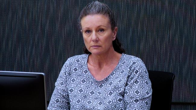 Kathleen Folbigg at a NSW Coroners Court inquiry in 2019. Picture: AAP Image/Joel Carrett