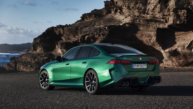 2024 BMW M5 sports sedan. Photo: Supplied