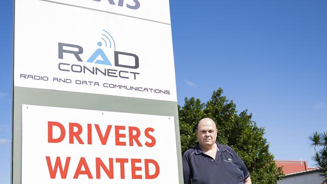 Cairns Taxis fleet service manager Chris Balsom is making a public appeal seeking more drivers in the region as demand is going from locals and visitors. Picture Emily Barker