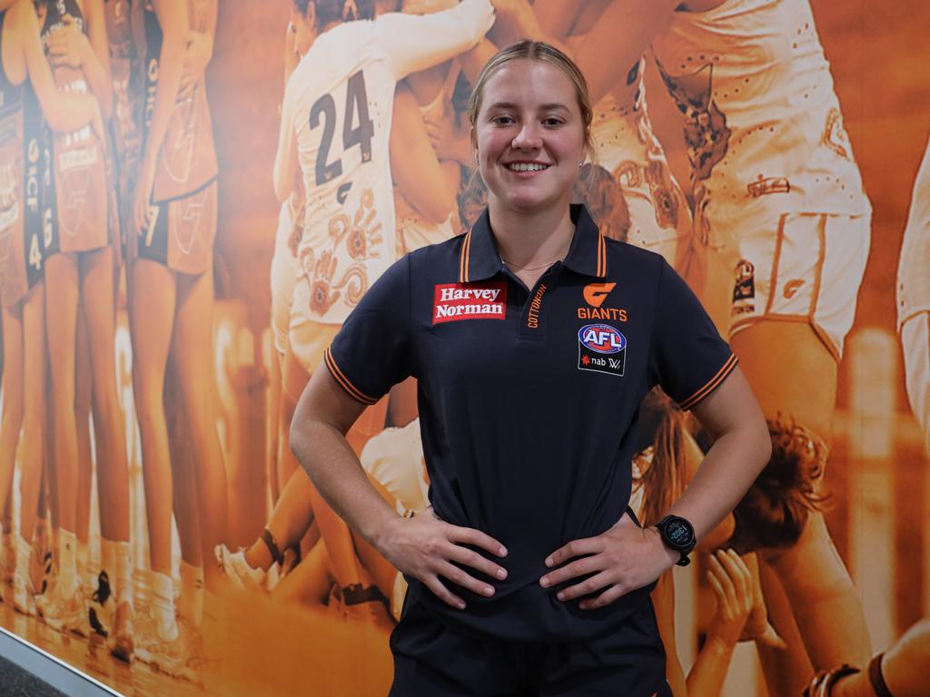 Caitlin Miller will join the GWS Giants in 2023. Picture: GWS Giants Media