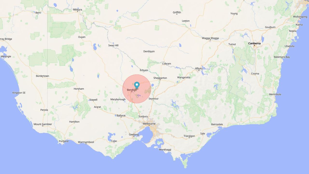 The Victorian regional center of Bendigo was rocked by a 3.6 magnitude earthquake after an accident at a nearby gold mine