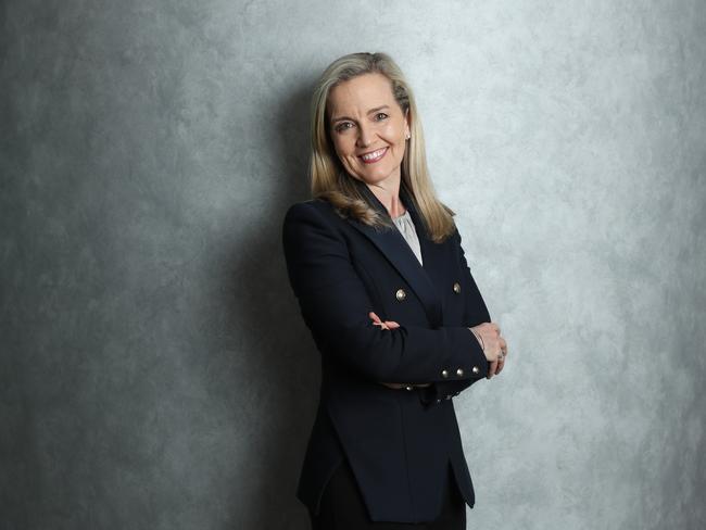 29/8/23: New Zip Group CEO Cynthia Scott at their Sydney offices. John Feder/The Australian.