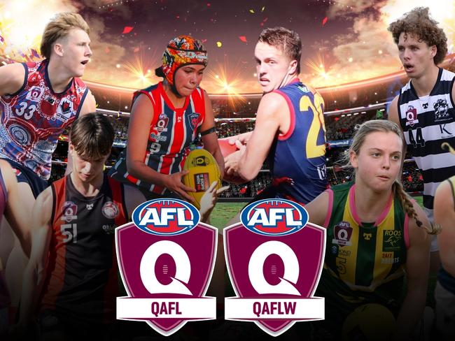 QAFL, QAFLW coaches nominate. Pictures: Highflyer Images, Craig Slaney Sports Photography and Brooke Sleep Media.